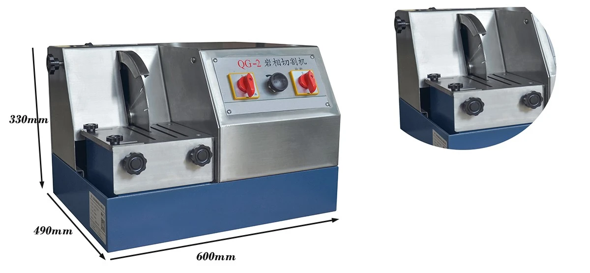 China Manual Lithofacies Sample Cutting Machine with water cooling function China Manual Lithofacies Sample Cutting Machine with water cooling function