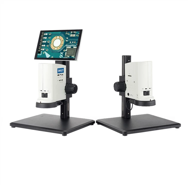 Stereoscopic monocular zoom video microscope made in China